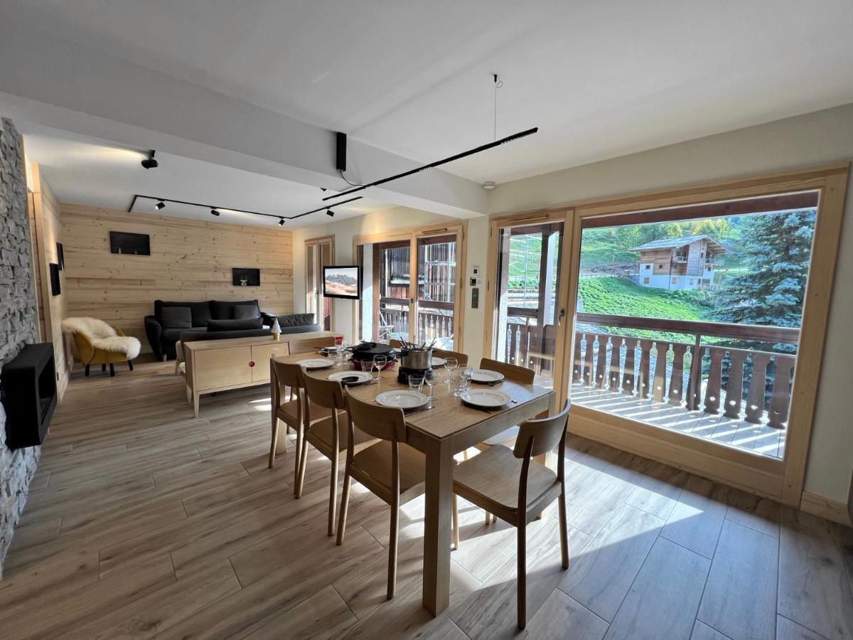 Ours Polaire Bel Appartement Village Et Pistes La Clusaz Exterior photo